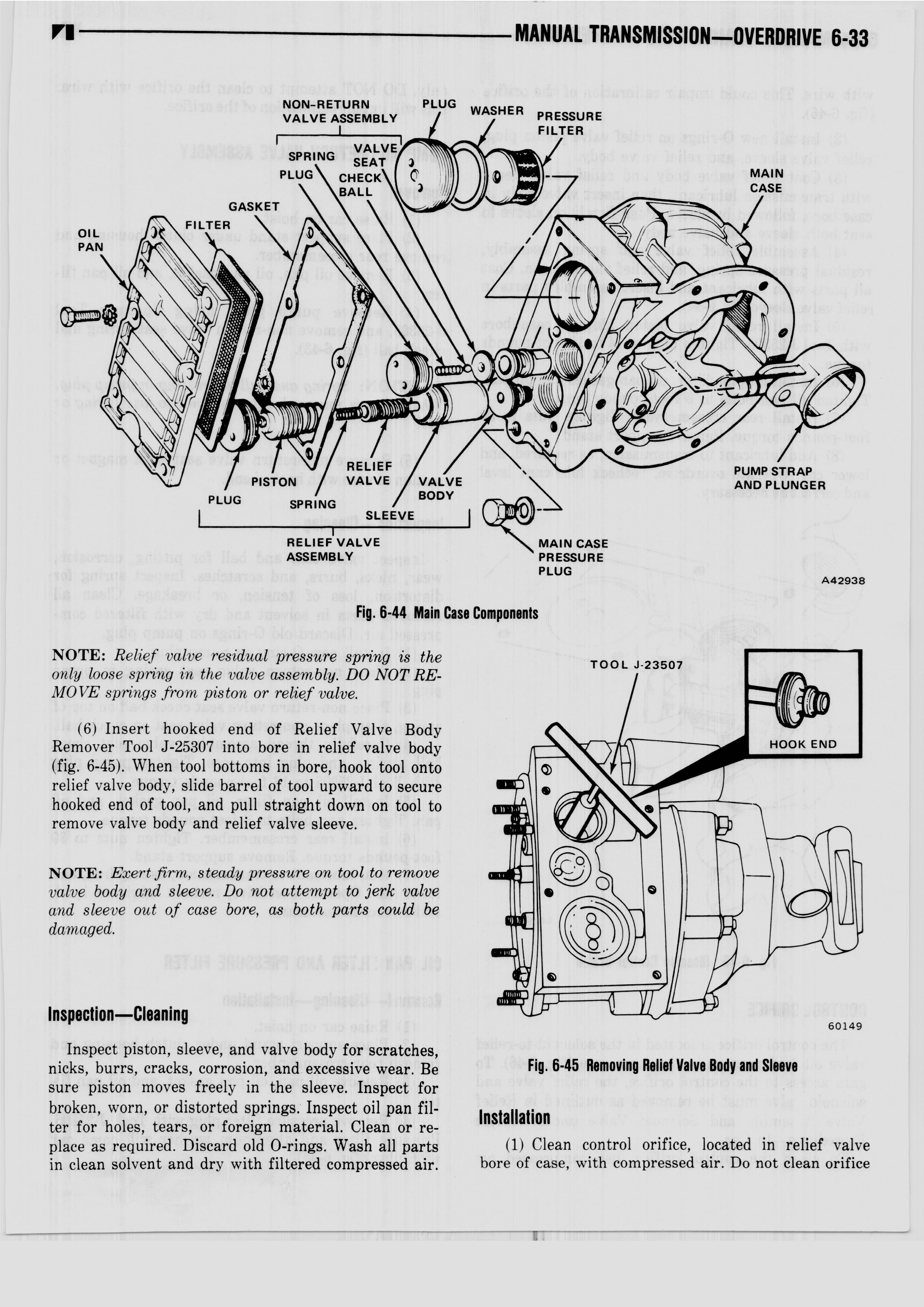 6 Manual TransmissionOverdrive / 1976 AMC Technical Service Manual